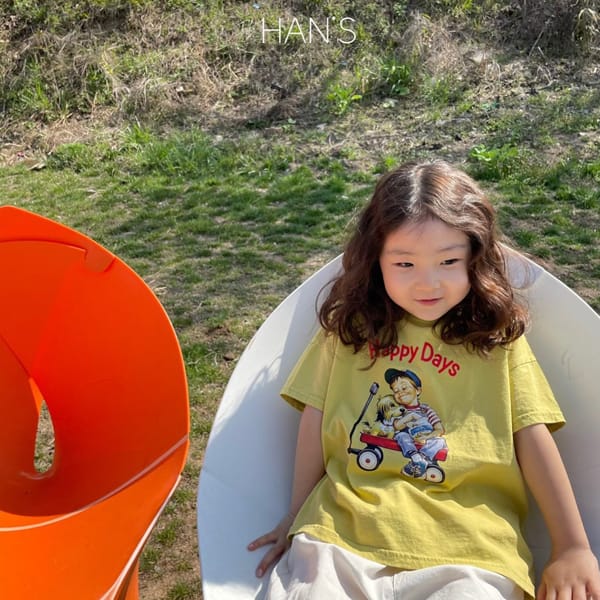 HAN'S - Korean Children Fashion - #Kfashion4kids - Happy Days Tee - 3
