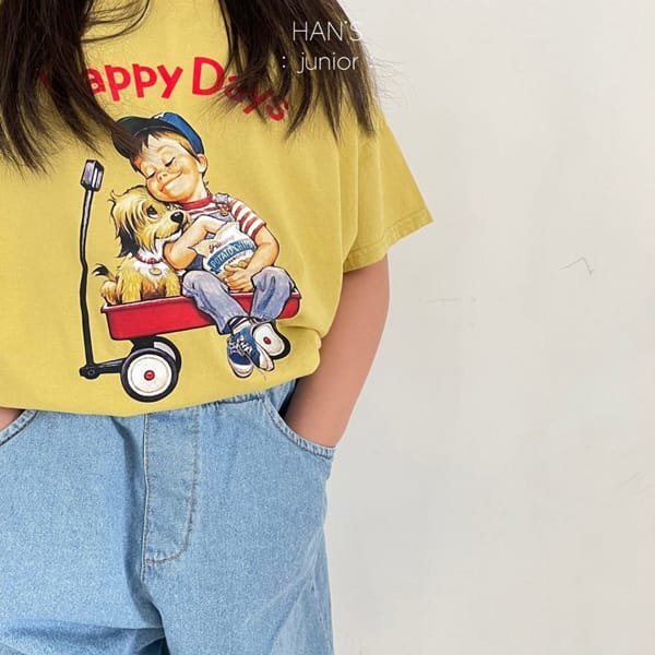 HAN'S - Korean Children Fashion - #Kfashion4kids - Happy Days Tee - 8