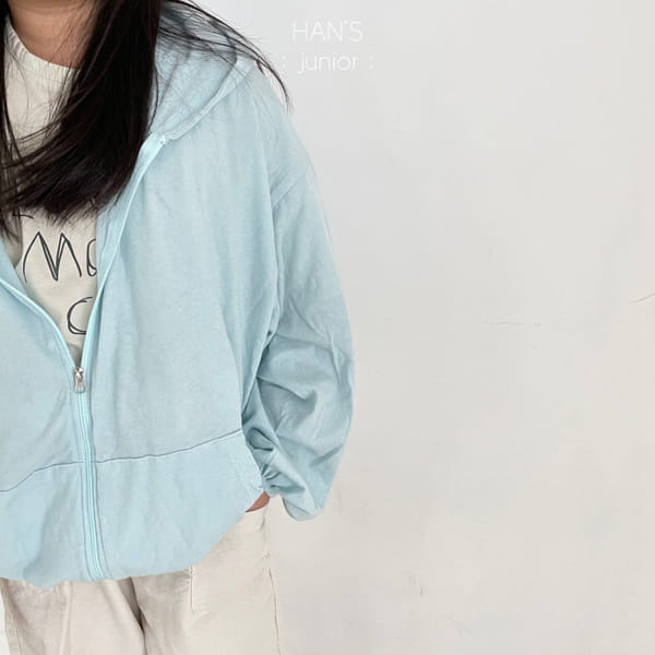 HAN'S - Korean Children Fashion - #Kfashion4kids - Cooling Hoody Zip-up - 7