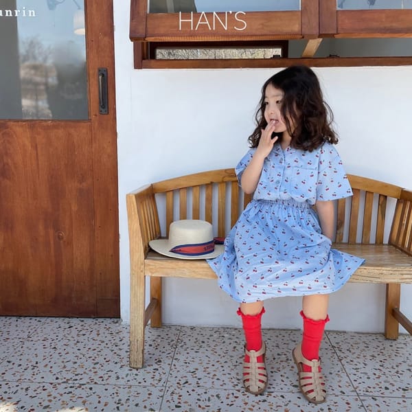 HAN'S - Korean Children Fashion - #Kfashion4kids - Cherry Jubiler Skirt - 2