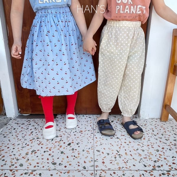HAN'S - Korean Children Fashion - #Kfashion4kids - Cherry Jubiler Skirt - 5