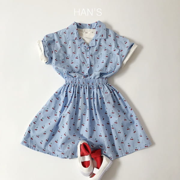 HAN'S - Korean Children Fashion - #Kfashion4kids - Cherry Jubiler Skirt - 7