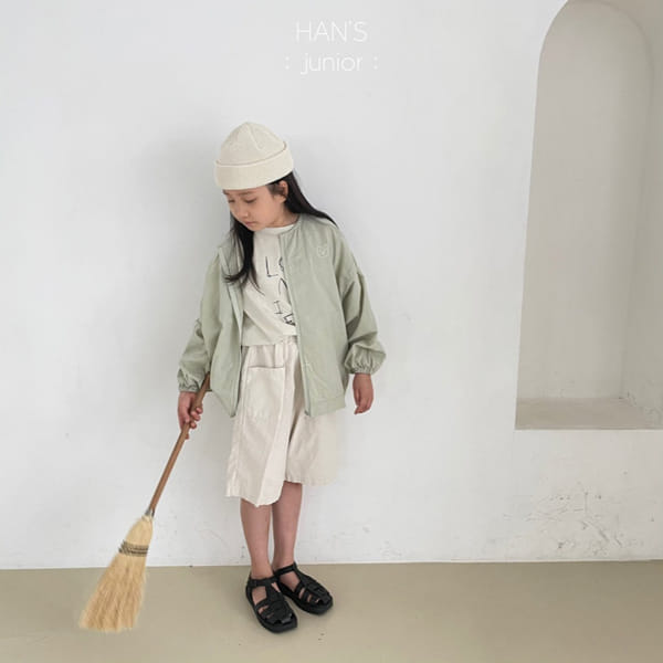 HAN'S - Korean Children Fashion - #Kfashion4kids - Wide Cotton Shorts - 4