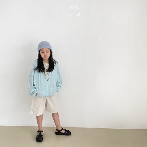 HAN'S - Korean Children Fashion - #Kfashion4kids - Wide Cotton Shorts - 7
