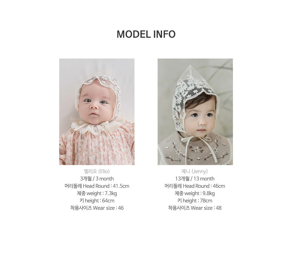 HAPPY PRINCE - Korean Children Fashion - #Kfashion4kids - Benjamin Lace Bonnet - 11