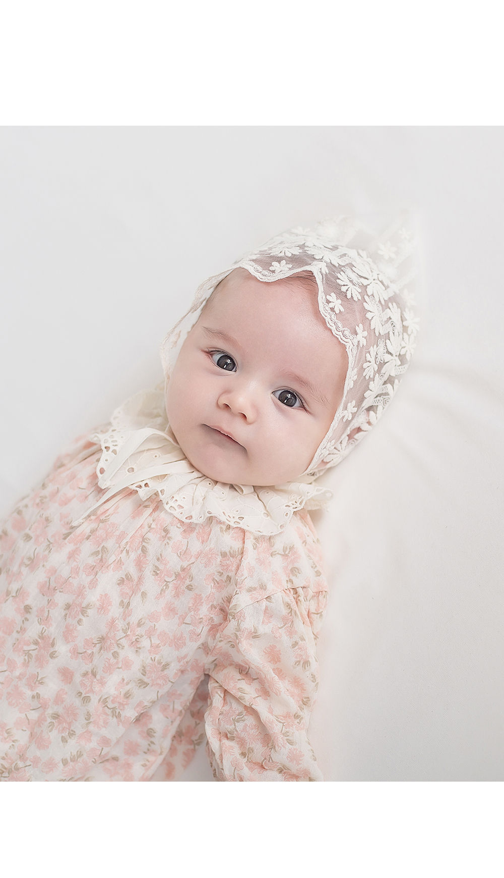 HAPPY PRINCE - Korean Children Fashion - #Kfashion4kids - Benjamin Lace Bonnet - 2