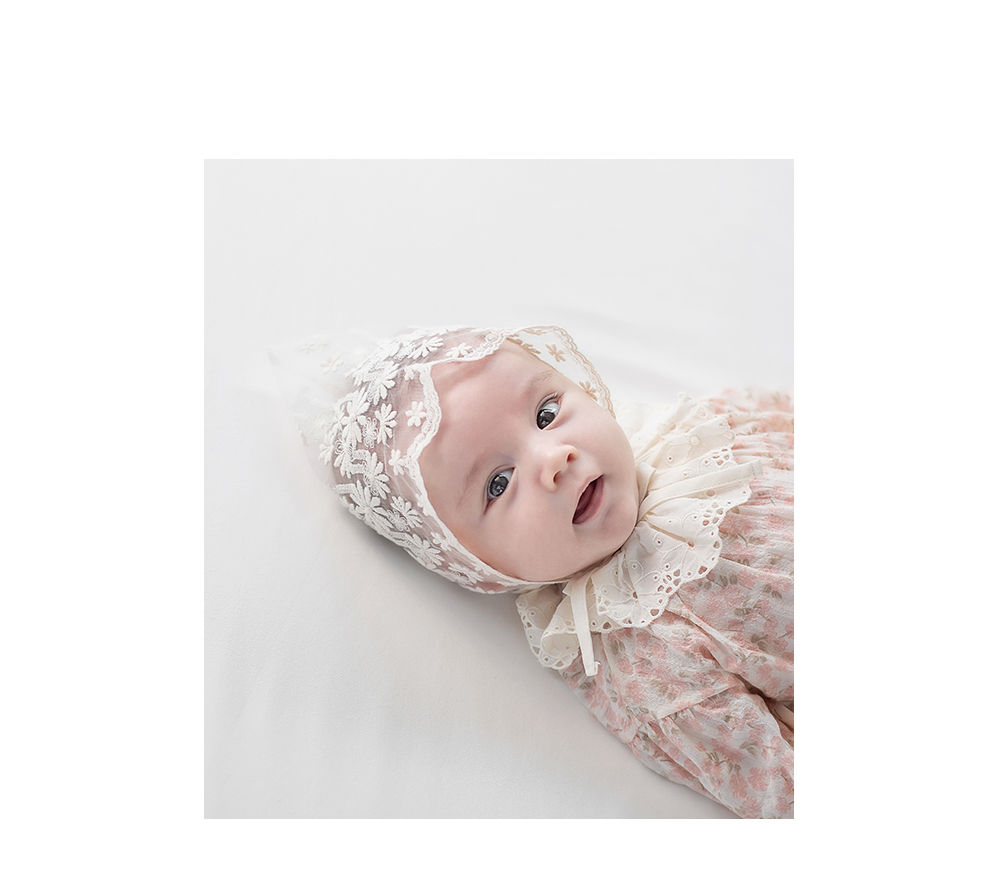 HAPPY PRINCE - Korean Children Fashion - #Kfashion4kids - Benjamin Lace Bonnet - 3