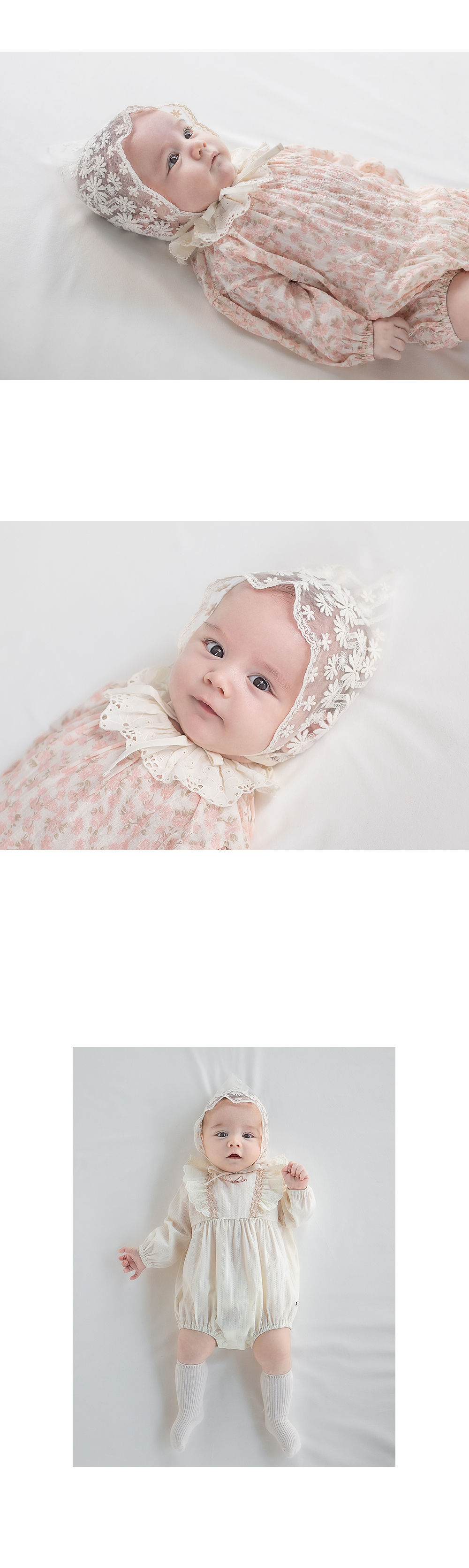 HAPPY PRINCE - Korean Children Fashion - #Kfashion4kids - Benjamin Lace Bonnet - 5