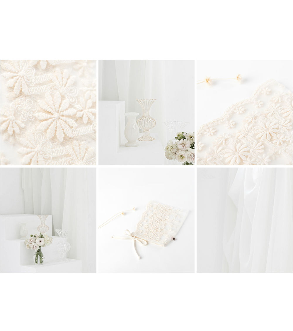 HAPPY PRINCE - Korean Children Fashion - #Kfashion4kids - Benjamin Lace Bonnet - 6