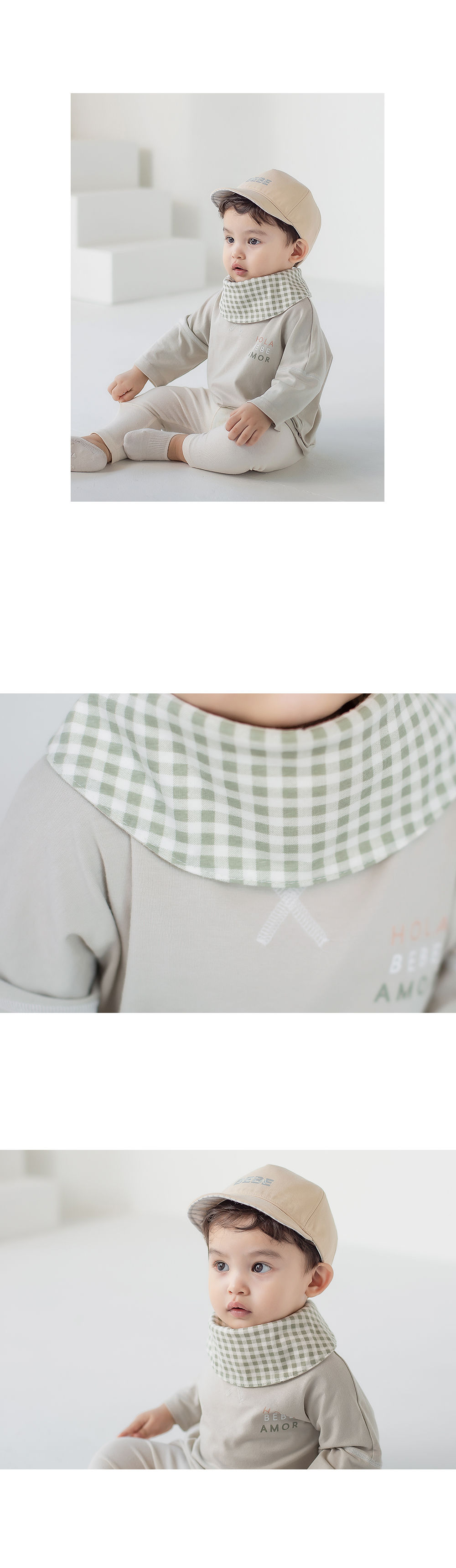 HAPPY PRINCE - Korean Children Fashion - #Kfashion4kids - Bunny Reversible Banana Bib - 7