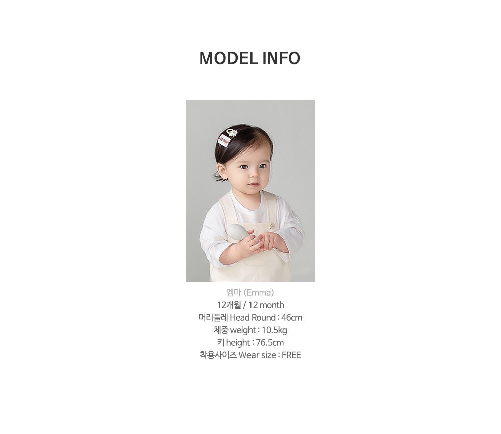 HAPPY PRINCE - Korean Children Fashion - #Kfashion4kids - Muaa Barrettes [set of 5] - 11