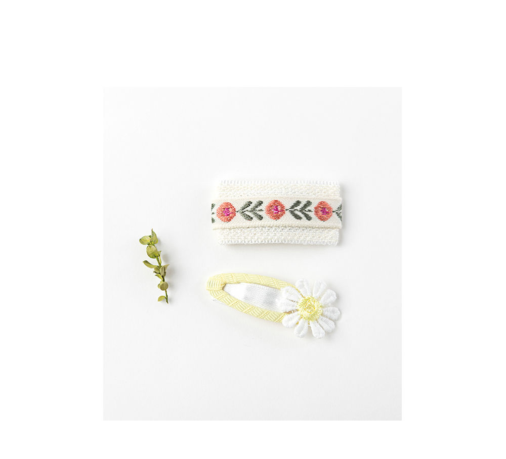 HAPPY PRINCE - Korean Children Fashion - #Kfashion4kids - Muaa Barrettes [set of 5] - 3