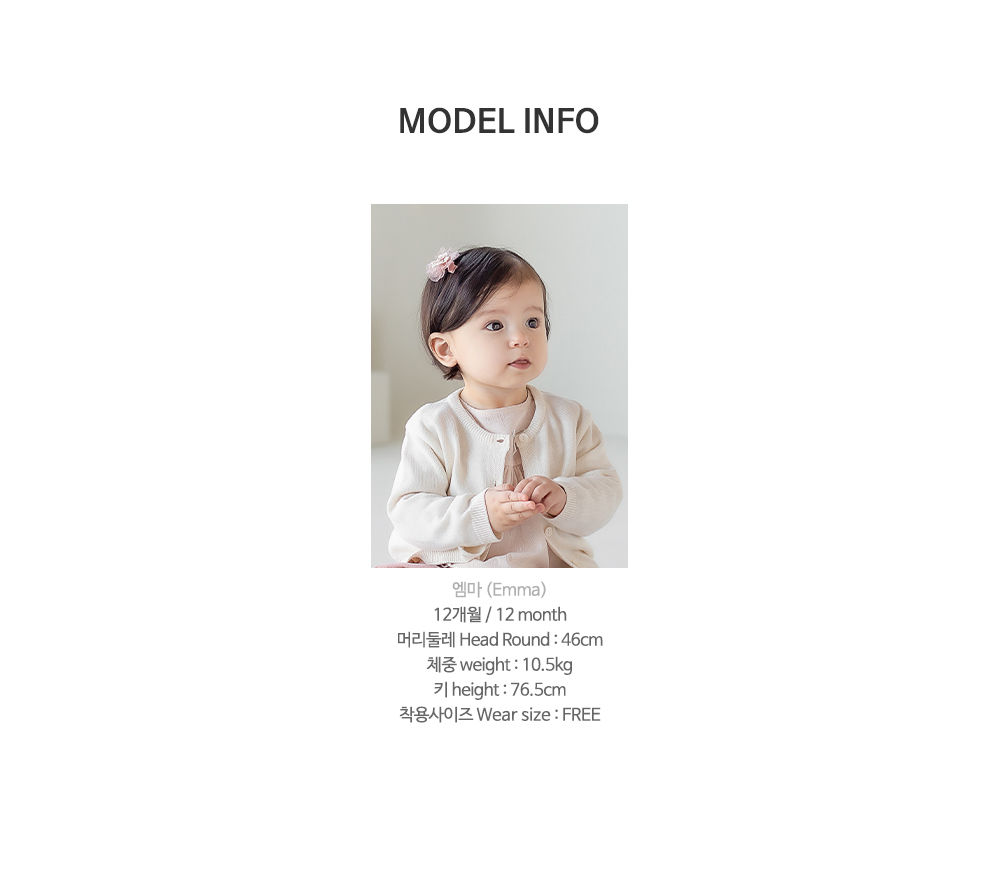 HAPPY PRINCE - Korean Children Fashion - #Kfashion4kids - Rosena Hairpin [set of 5] - 11