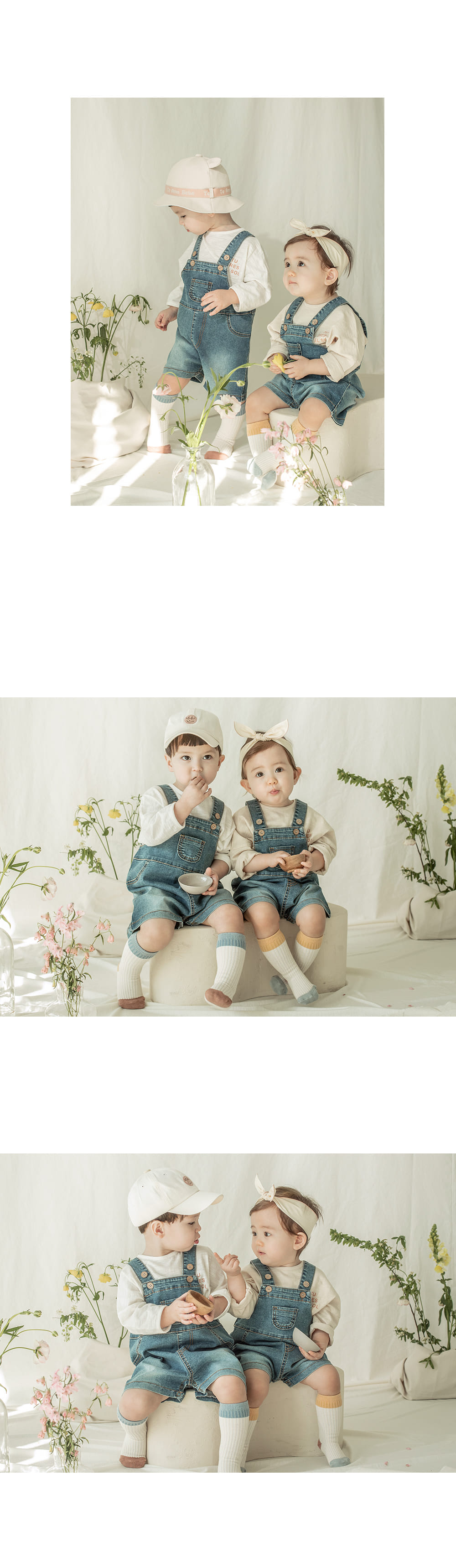 HAPPY PRINCE - Korean Children Fashion - #Kfashion4kids - Edgar Denim Bodysuit - 9