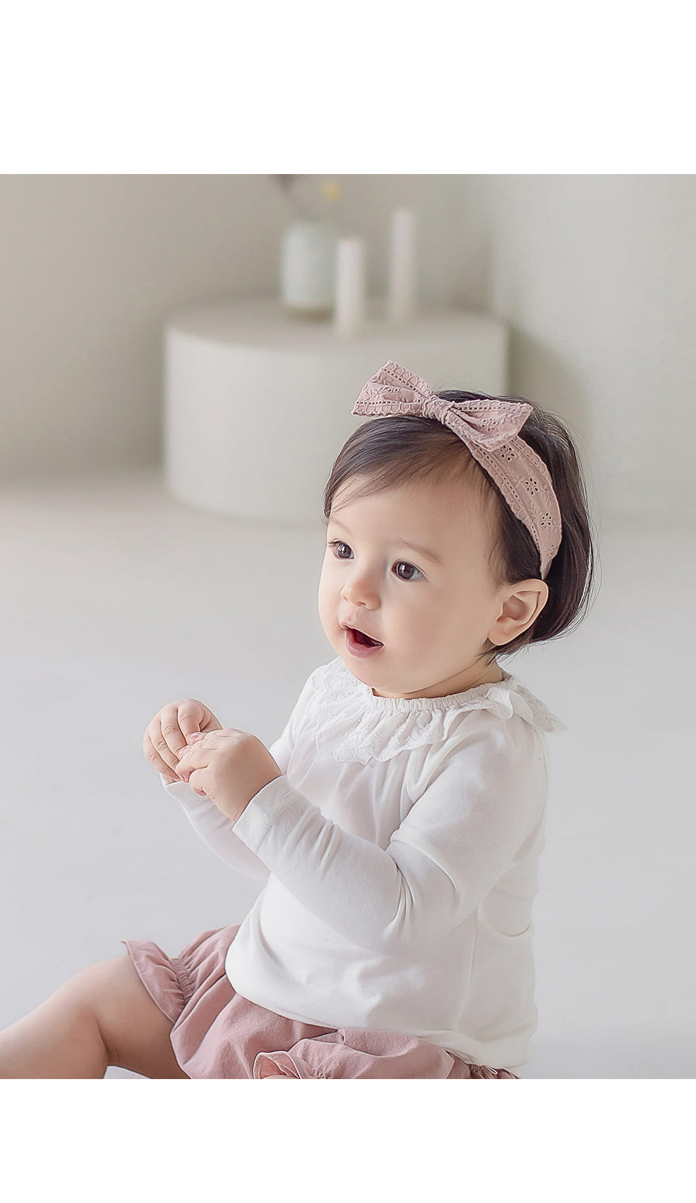 HAPPY PRINCE - Korean Children Fashion - #Kfashion4kids - Alicia Lace Baby Tee