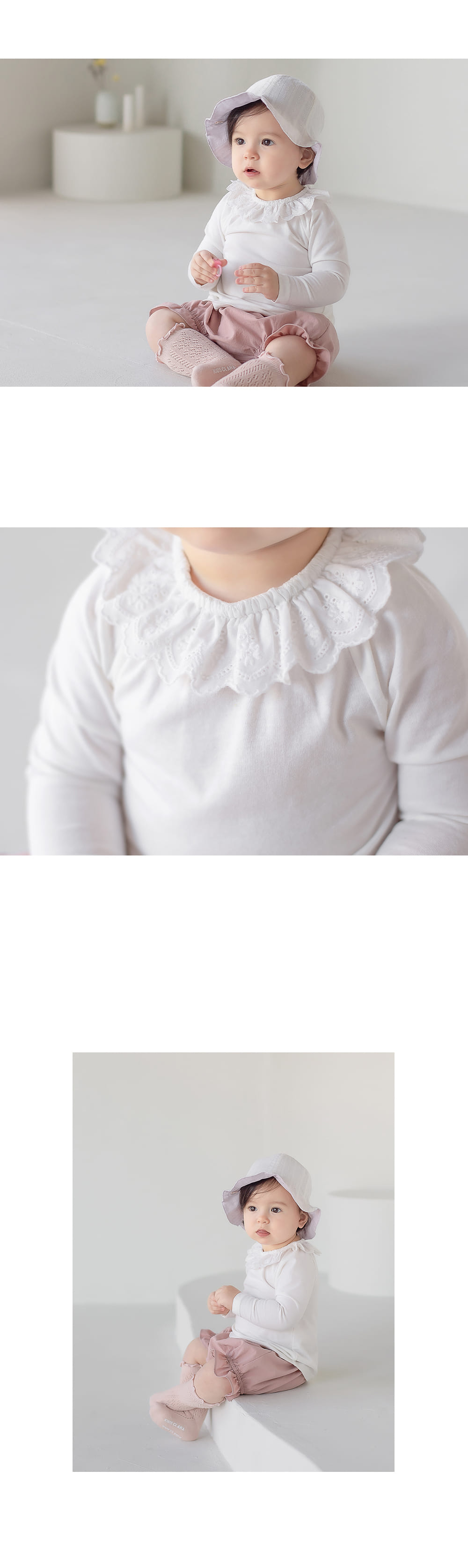 HAPPY PRINCE - Korean Children Fashion - #Kfashion4kids - Alicia Lace Baby Tee - 4