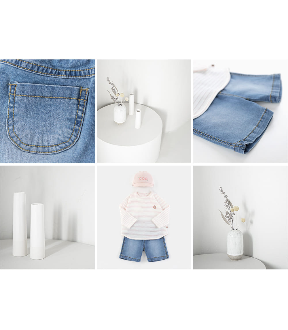 HAPPY PRINCE - Korean Children Fashion - #Kfashion4kids - Grady Denim Baby Pants - 4