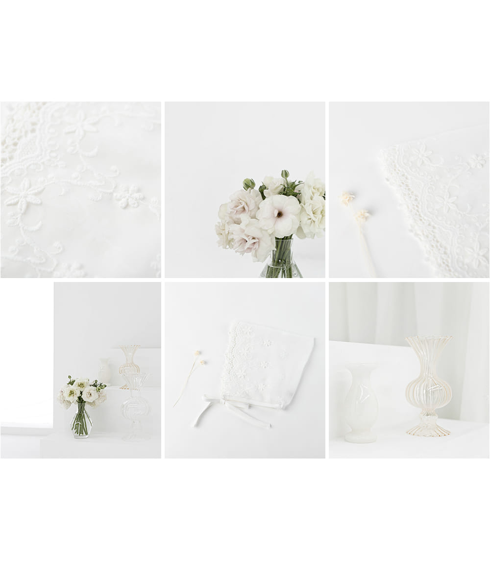 HAPPY PRINCE - Korean Children Fashion - #Kfashion4kids - Glenn Lace Bonnet - 5