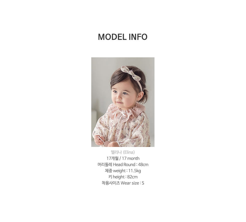HAPPY PRINCE - Korean Children Fashion - #Kfashion4kids - Neige One-piece Hairband Set - 10