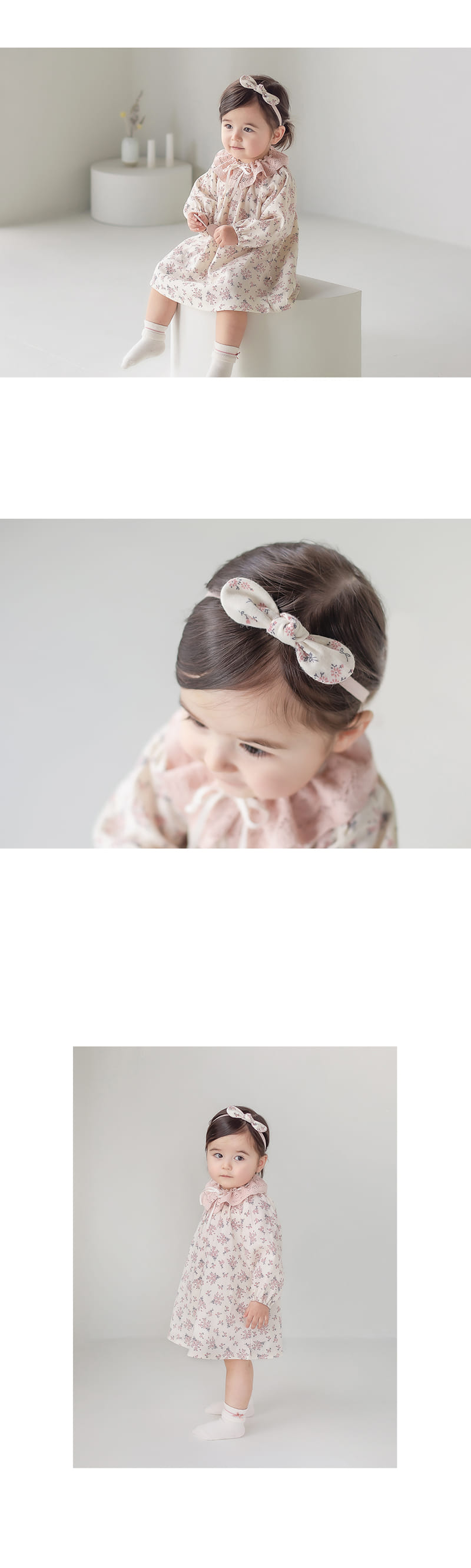 HAPPY PRINCE - Korean Children Fashion - #Kfashion4kids - Neige One-piece Hairband Set - 5