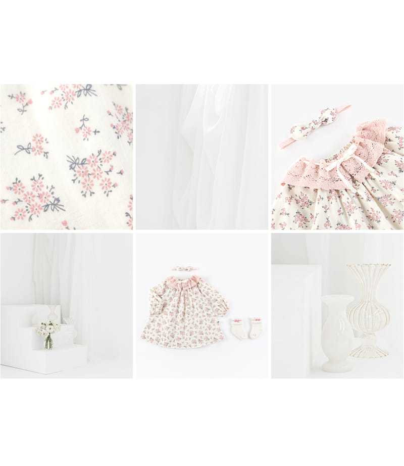 HAPPY PRINCE - Korean Children Fashion - #Kfashion4kids - Neige One-piece Hairband Set - 6