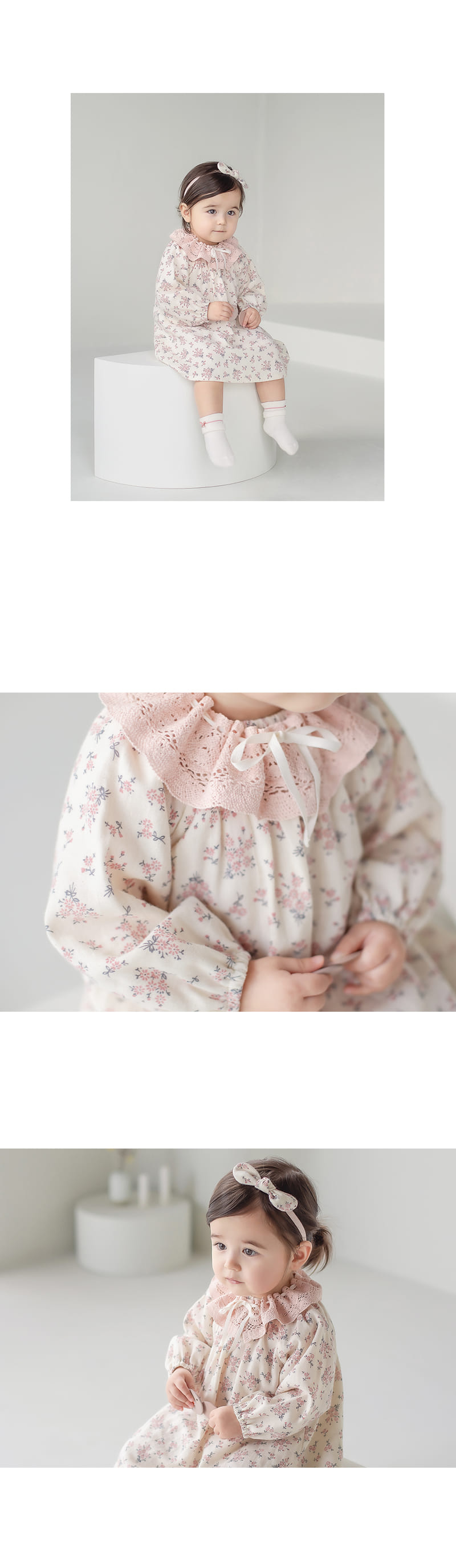 HAPPY PRINCE - Korean Children Fashion - #Kfashion4kids - Neige One-piece Hairband Set - 7