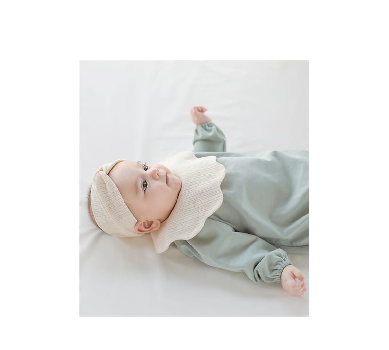 HAPPY PRINCE - Korean Children Fashion - #Kfashion4kids - Doi Reversible Bib Hairband set - 2