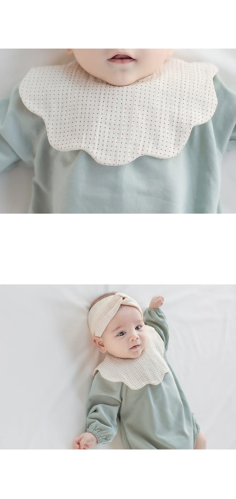 HAPPY PRINCE - Korean Children Fashion - #Kfashion4kids - Doi Reversible Bib Hairband set - 5