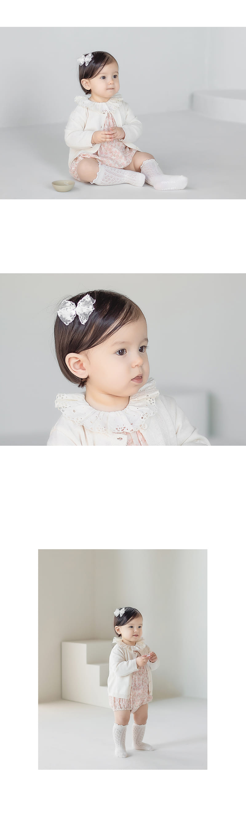 HAPPY PRINCE - Korean Children Fashion - #Kfashion4kids - Bijou Hairpin [set of 5] - 4
