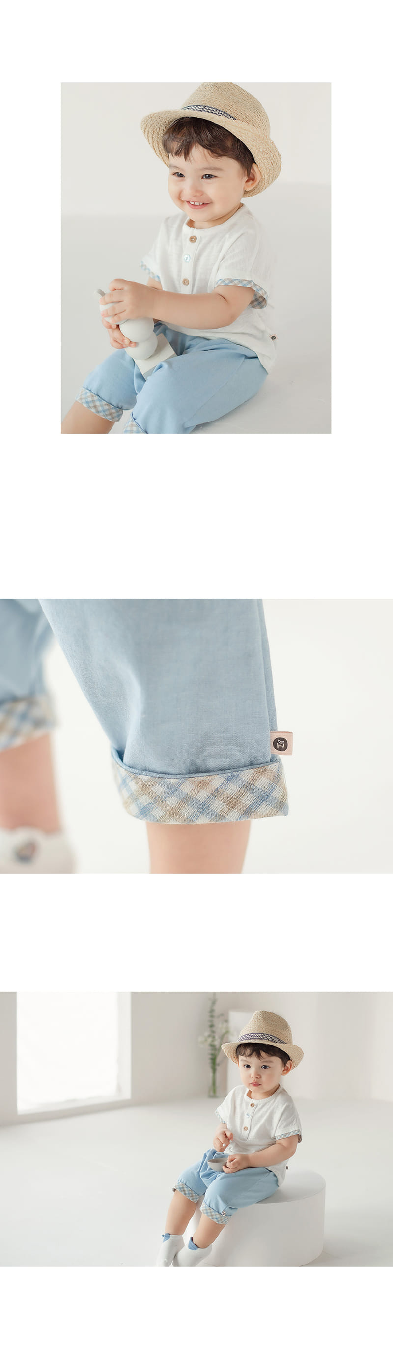 HAPPY PRINCE - Korean Children Fashion - #Kfashion4kids - Hoi Top Bottom Set - 6