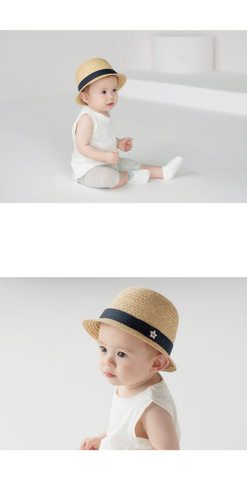 HAPPY PRINCE - Korean Children Fashion - #Kfashion4kids - Monodi Straw Fedora - 3