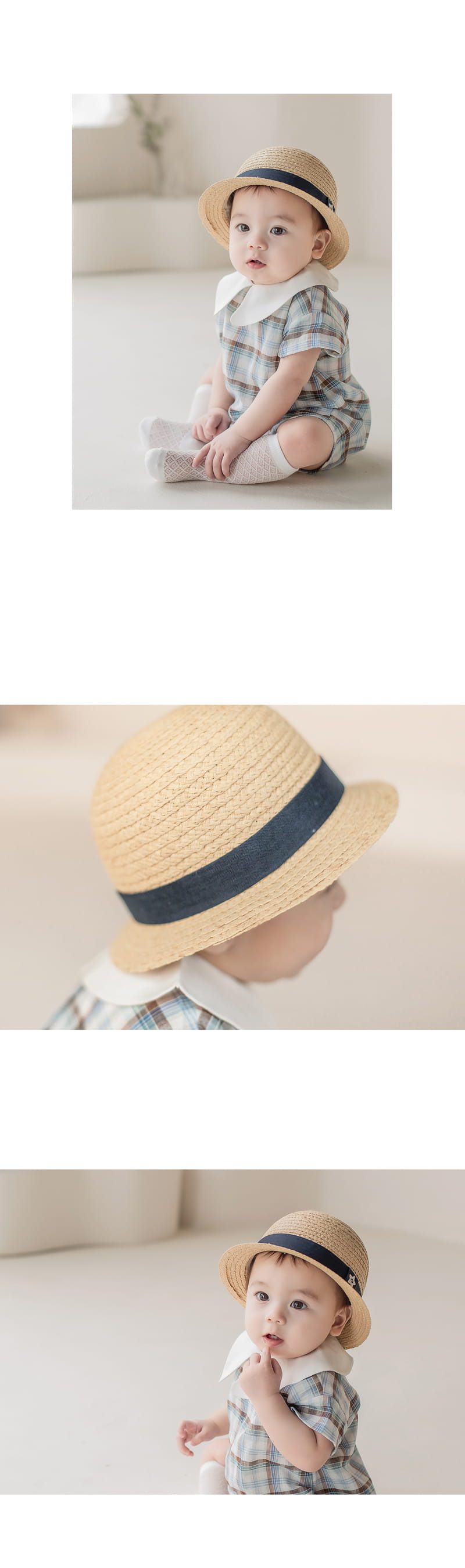 HAPPY PRINCE - Korean Children Fashion - #Kfashion4kids - Monodi Straw Fedora - 4