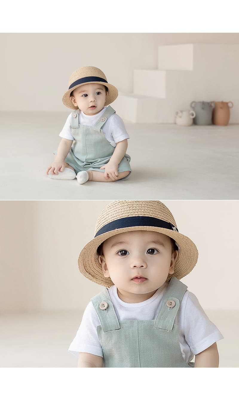 HAPPY PRINCE - Korean Children Fashion - #Kfashion4kids - Monodi Straw Fedora - 6