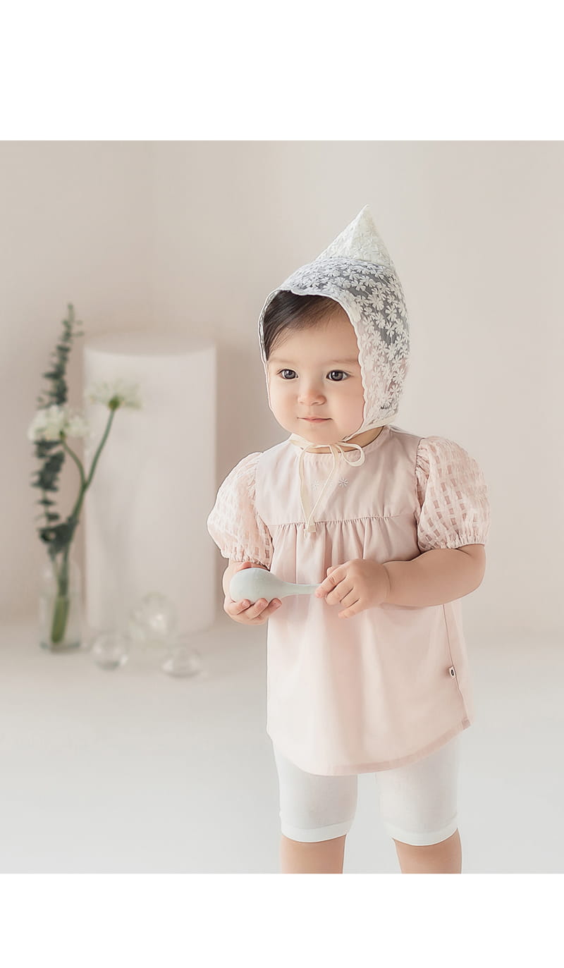 HAPPY PRINCE - Korean Children Fashion - #Kfashion4kids - Alliche Lace Bonnet