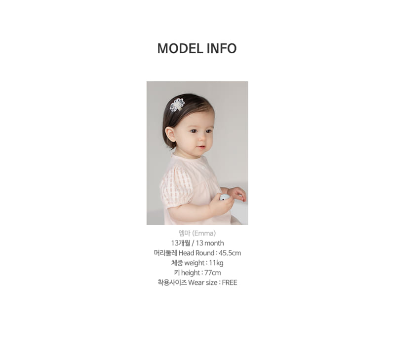 HAPPY PRINCE - Korean Children Fashion - #Kfashion4kids - Diana Hairpin [set of 5] - 10