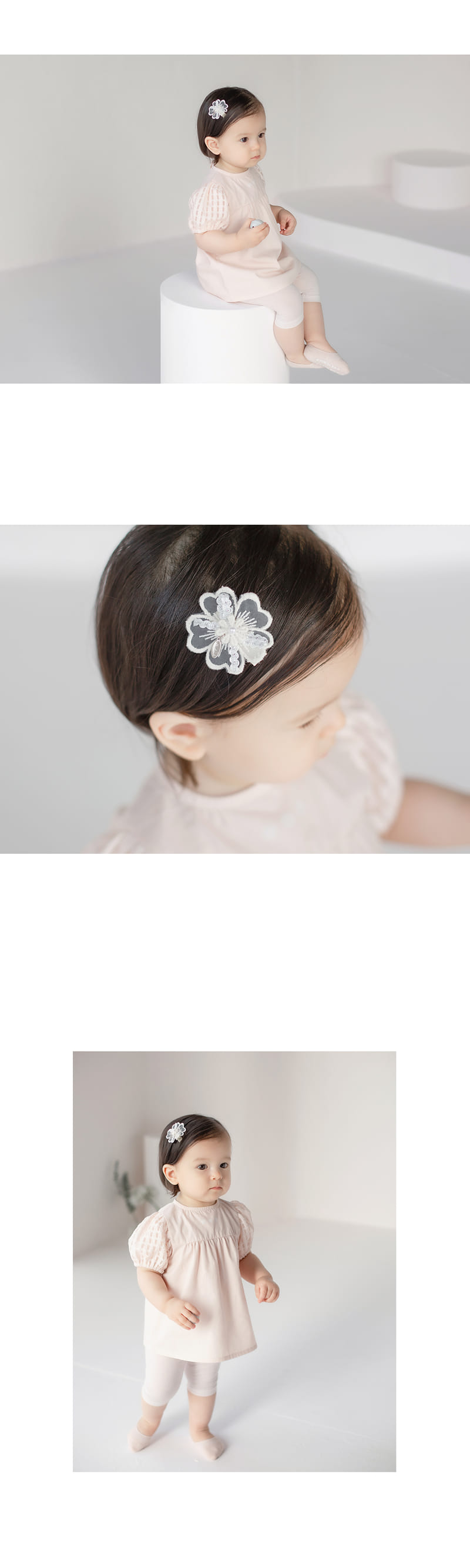 HAPPY PRINCE - Korean Children Fashion - #Kfashion4kids - Diana Hairpin [set of 5] - 4