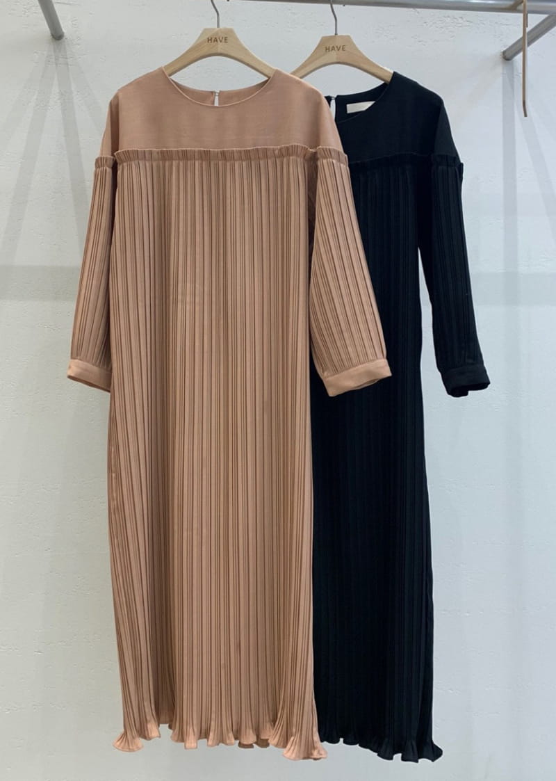 HAVE - Korean Children Fashion - #Kfashion4kids - Blooming Pleats One-piece - 2
