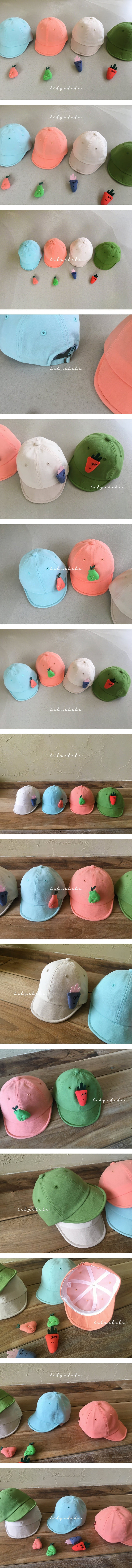 HI BYEBEBE - Korean Children Fashion - #Kfashion4kids - Linen Fruit Cap