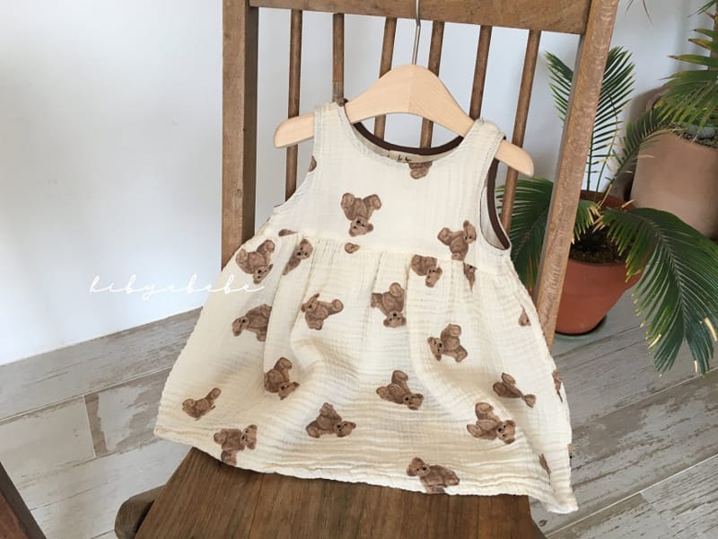 HI BYEBEBE - Korean Children Fashion - #Kfashion4kids - Yoru Bear One-piece - 9