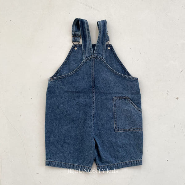 JEJEUNOSITY - Korean Children Fashion - #Kfashion4kids - Billie Denim Dungarees - 3