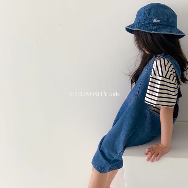 JEJEUNOSITY - Korean Children Fashion - #Kfashion4kids - Billie Denim Dungarees - 4