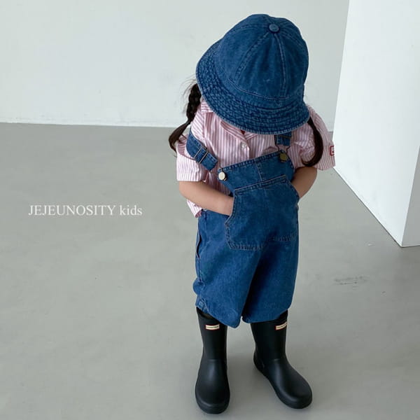 JEJEUNOSITY - Korean Children Fashion - #Kfashion4kids - Billie Denim Dungarees - 8