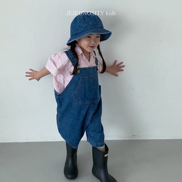 JEJEUNOSITY - Korean Children Fashion - #Kfashion4kids - Billie Denim Dungarees - 9