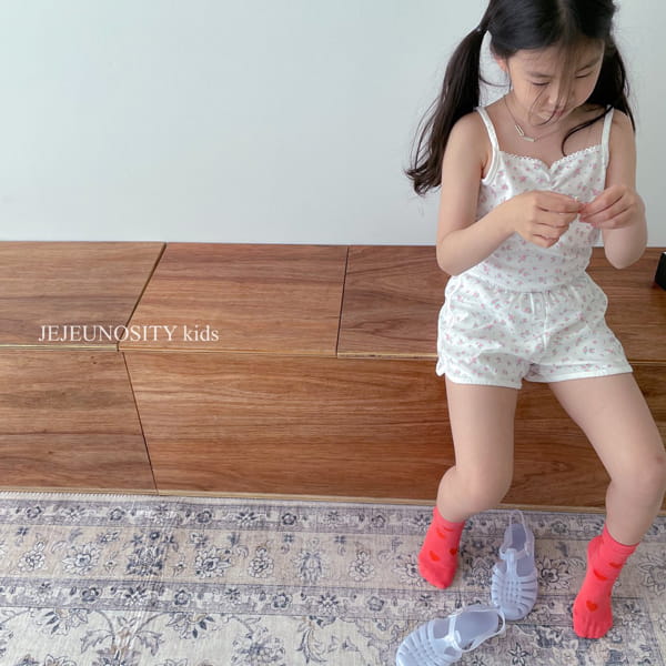 JEJEUNOSITY - Korean Children Fashion - #Kfashion4kids - Vitamin Top Bottom Set - 5