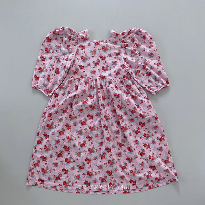 JEJEUNOSITY - Korean Children Fashion - #Kfashion4kids - Mom Rose One-piece