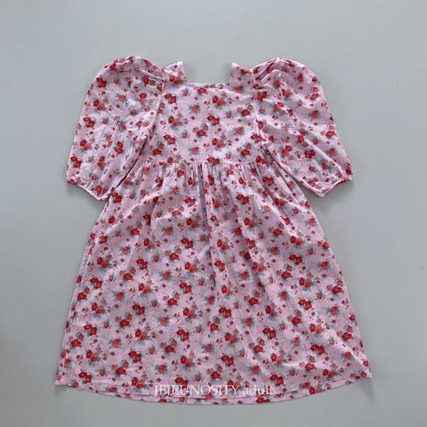 JEJEUNOSITY - Korean Children Fashion - #Kfashion4kids - Mom Rose One-piece Short