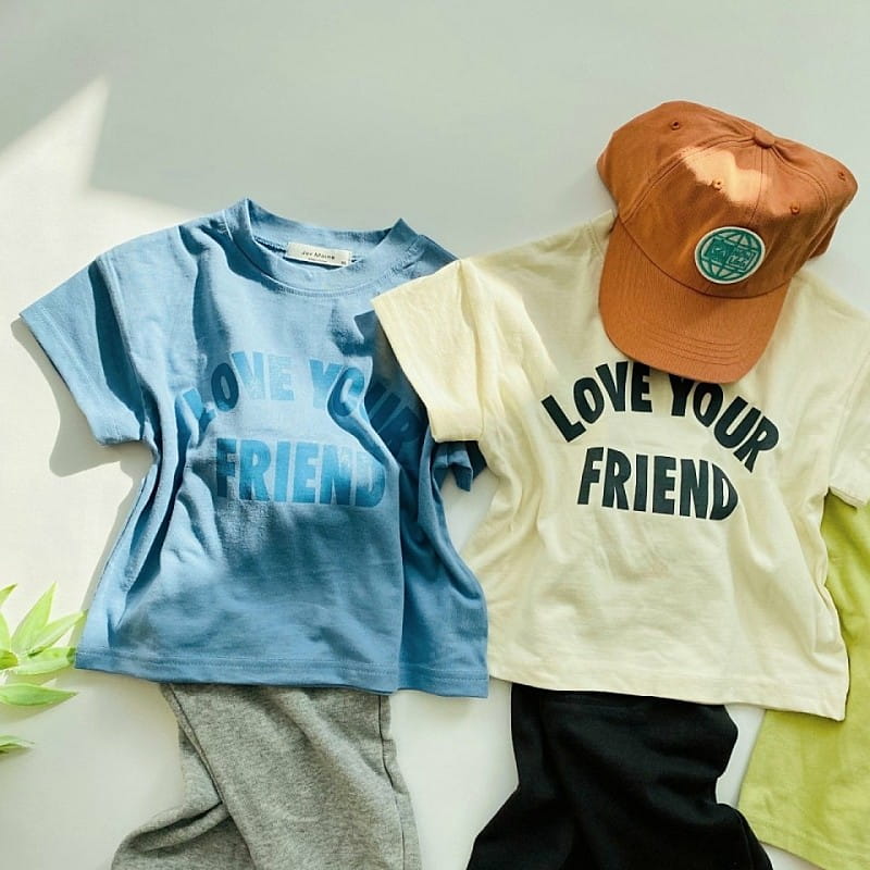 JER MAINE - Korean Children Fashion - #Kfashion4kids - Love Tee - 12