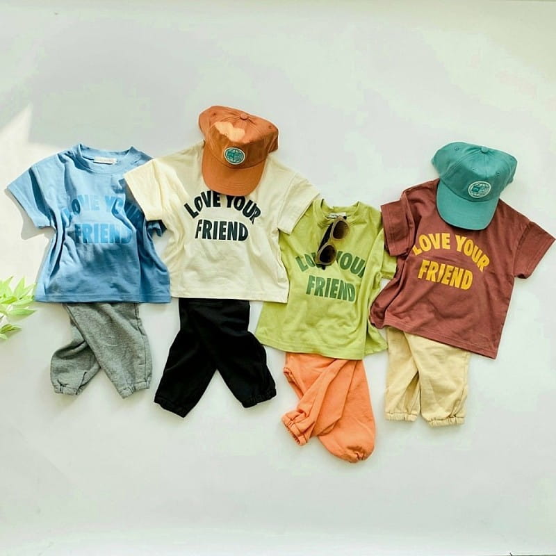 JER MAINE - Korean Children Fashion - #Kfashion4kids - Love Tee - 5