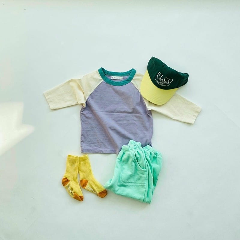 JER MAINE - Korean Children Fashion - #Kfashion4kids - Holic Raglan Tee
