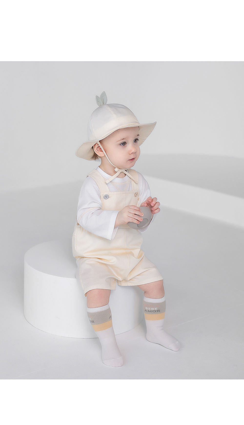 KIDS CLARA - Korean Children Fashion - #Kfashion4kids - Melgreen Knee Socks [set of 5] - 2